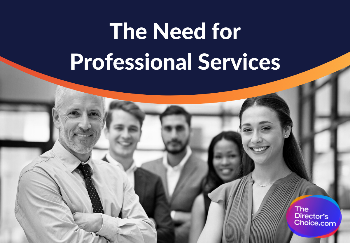 The Need For Profesisonal Services Image