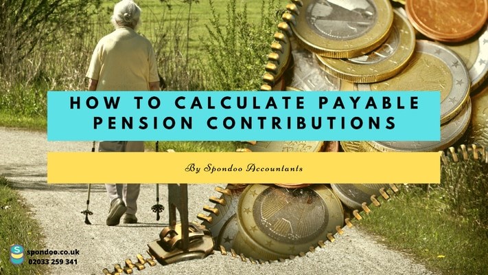 How to calculate payable pension contributions